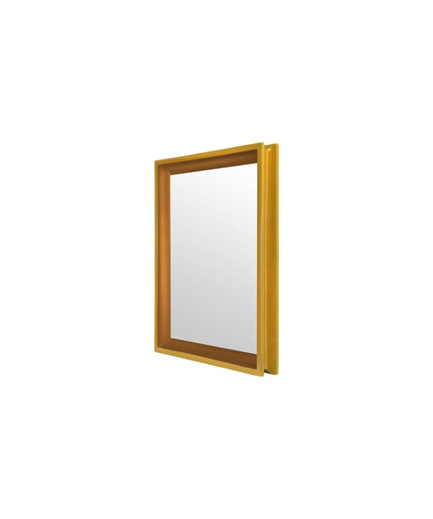 LARGE RECTANGULAR FLOATING MIRROR